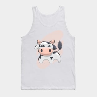 Cute Cow Tank Top